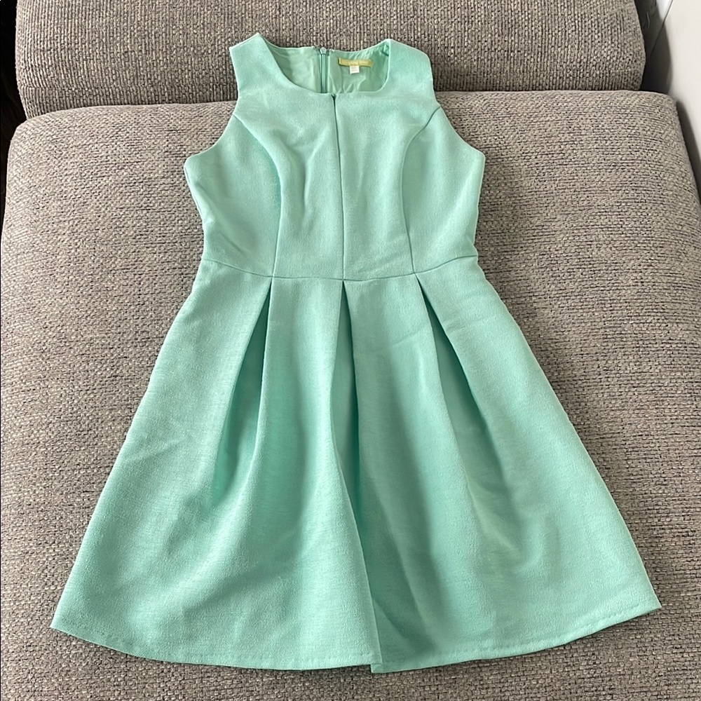 Mint Green Sleeveless Dress